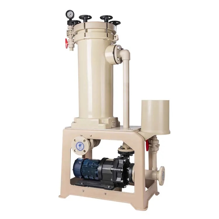 化學(xué)藥液過濾機(jī)“罷工”不抽水？